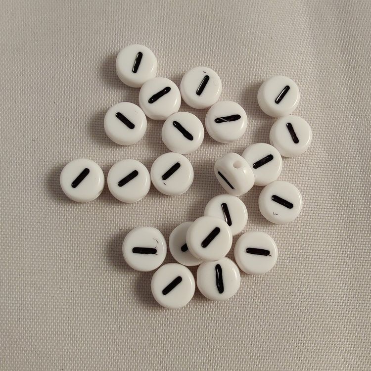Sifferpärlor, 7mm, 1