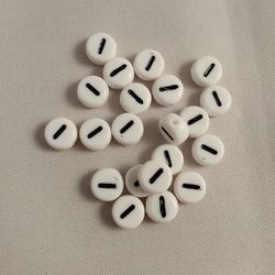 Sifferpärlor, 7mm, 1