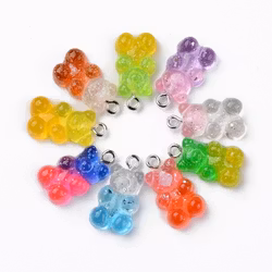 Hänge, Gummibjörn, Glittriga, Mixade, 20st