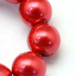 Baking Painted, 8~9mm, Crimson