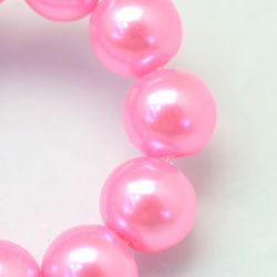 Baking Painted, 6~7mm, Hot pink