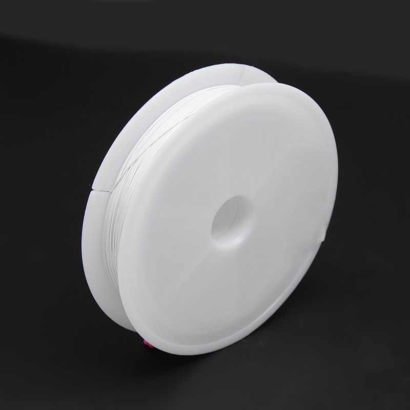 Tiger Tail, Vit, 0,38mm