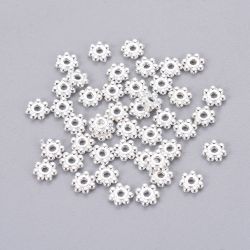 Mellandel Silverfärgad, 4x1.5mm, 25st
