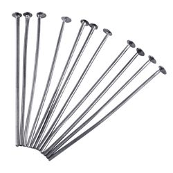 Hattpinnar, 45x0,7 mm, Gunmetall, 30 st