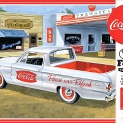 1960 FORD RANCHERO, 1/25, COCA COLA