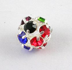 Strasspärla, 8 mm, 5st