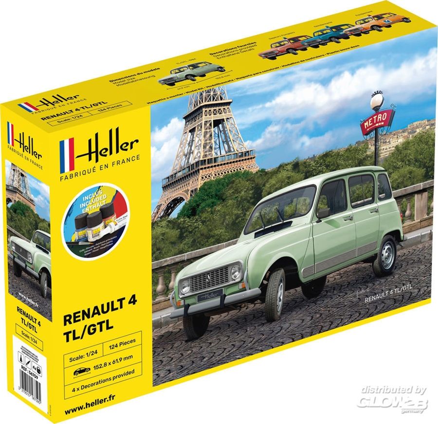 Renault 4L, 1:24