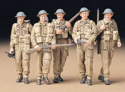 British Infantry On Patrol, 1/35