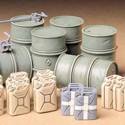 German Fuel Drum Set, 1/35