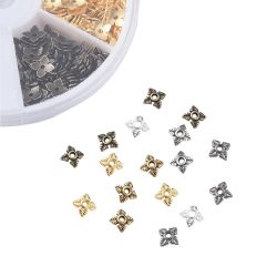 Pärlhattar, 6x6mm, ca 420st
