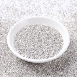 MIYUKI, Japanese Seed Beads, Round, 11/0, Silverlined Crystal AB