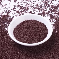 MIYUKI, Japanese Seed Beads, Round, 11/0, Opaque Red Brown