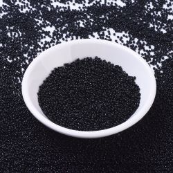 MIYUKI, Japanese Seed Beads, Round, 11/0, Black
