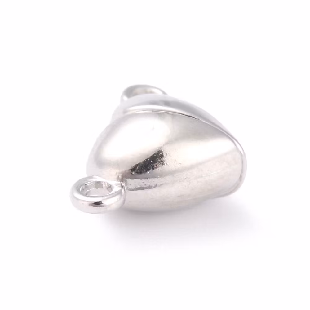 Magnetlås, 15x9.5x6mm, Hjärta 2st