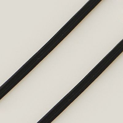 Elastisk tråd, 0,8mm, 10 meter, Svart