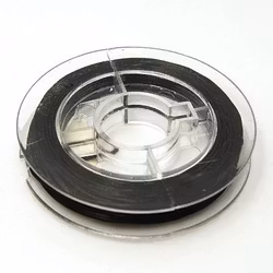 Elastisk tråd, 0,8mm, 10 meter, Svart