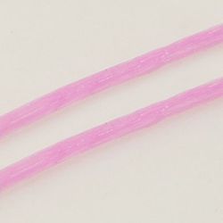 Elastisk tråd, 0,8mm, 10 meter, Rosa