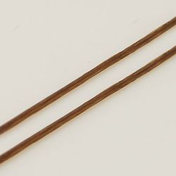 Elastisk tråd, 0,8mm, 10 meter, Kokosnöts Brun
