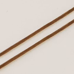 Elastisk tråd, 0,8mm, 10 meter, Kokosnöts Brun