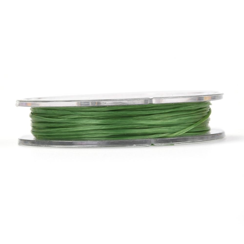 Elastisk tråd, 0,8mm, 10 meter, Grön