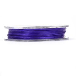 Elastisk tråd, 0,8mm, 10 meter, Mauve
