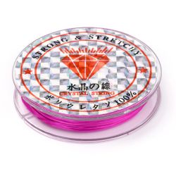 Elastisk tråd, 0,8mm, 10 meter, Camellia