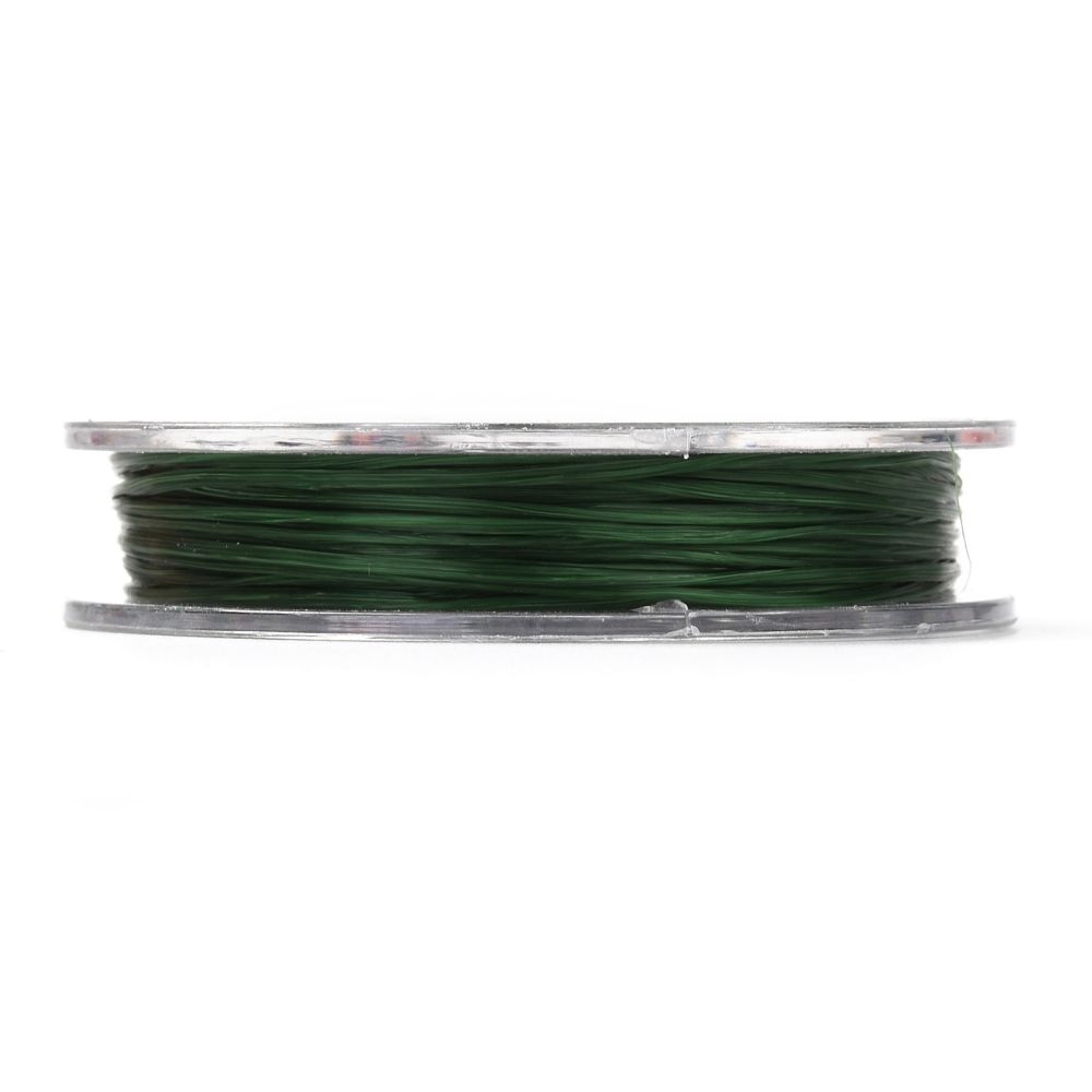 Elastisk tråd, 0,8mm, 10 meter, Mörk grön