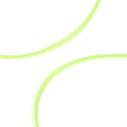 Elastisk tråd, 0,8mm, 10 meter, Gröngul