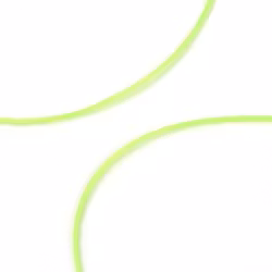 Elastisk tråd, 0,8mm, 10 meter, Gröngul