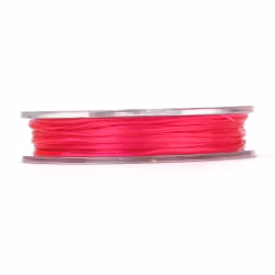 Elastisk tråd, 0,8mm, 10 meter, Crimson