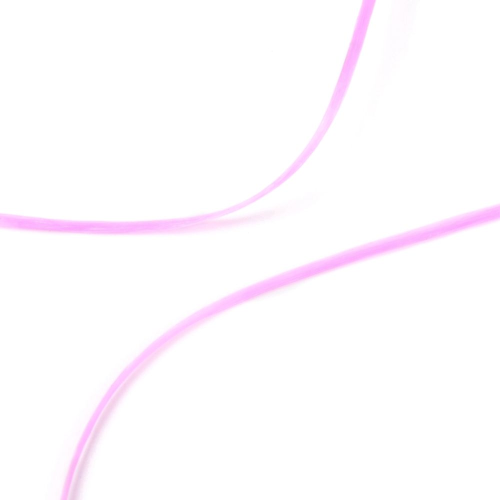 Elastisk tråd, 0,8mm, 10 meter, Hot pink