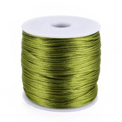 Nylontråd, 1mm, 70 meter, Olive Drab