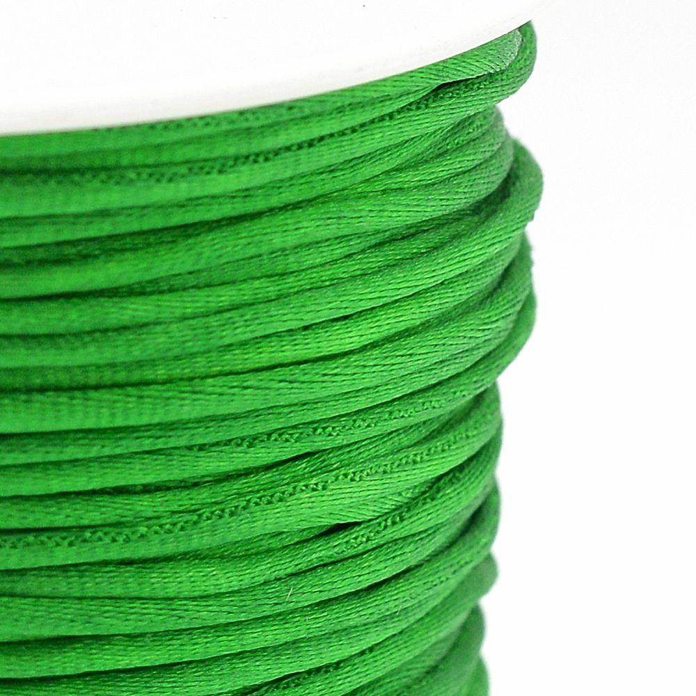 Nylontråd, 1mm, 70 meter, Lime grön