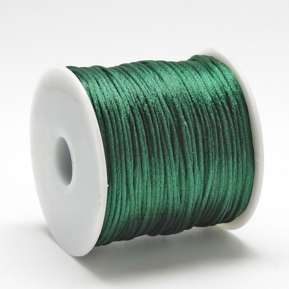 Nylontråd, 1mm, 70 meter, Mörk grön