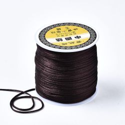 Nylontråd, 1mm, 70 meter, Kokosnöts brun