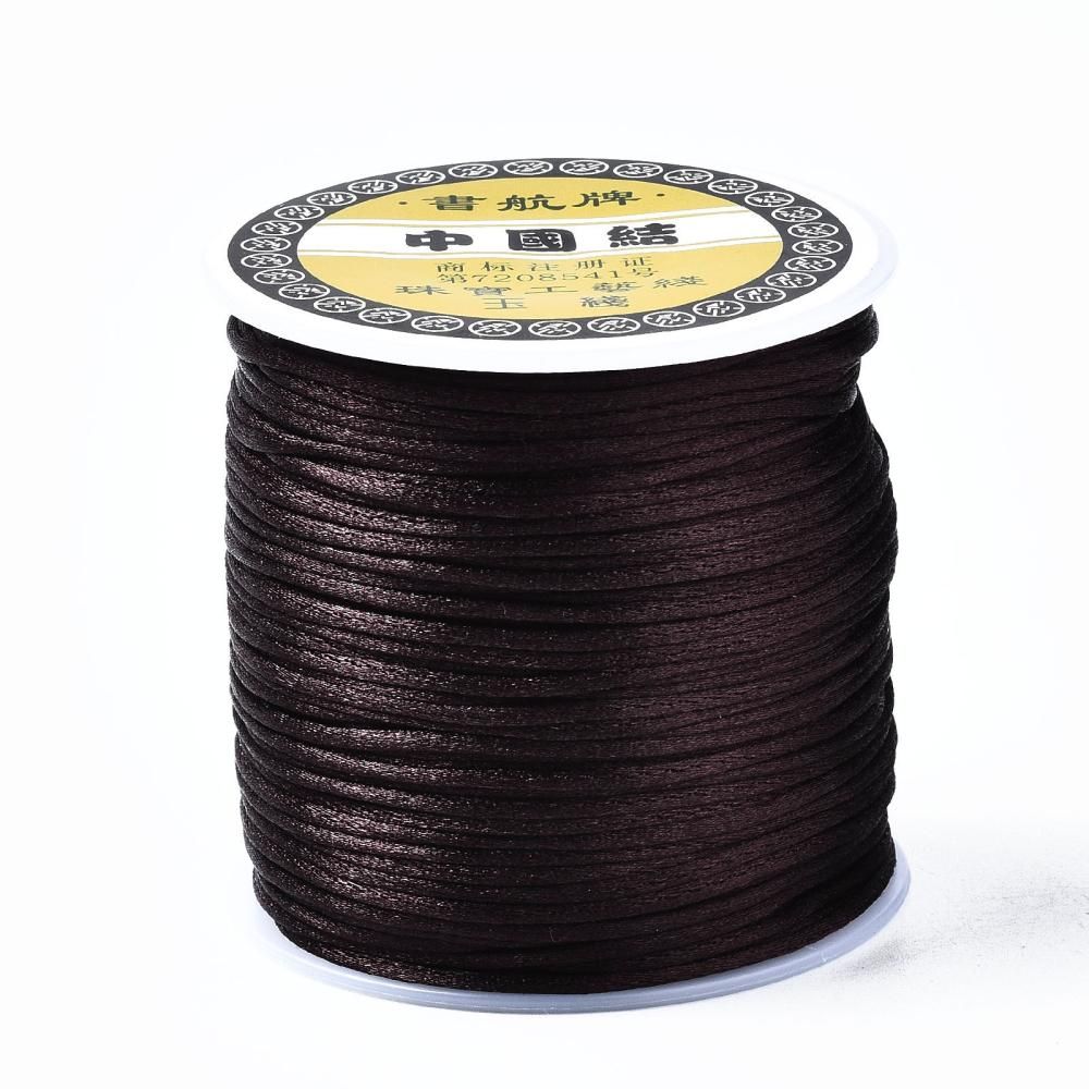 Nylontråd, 1mm, 70 meter, Kokosnöts brun