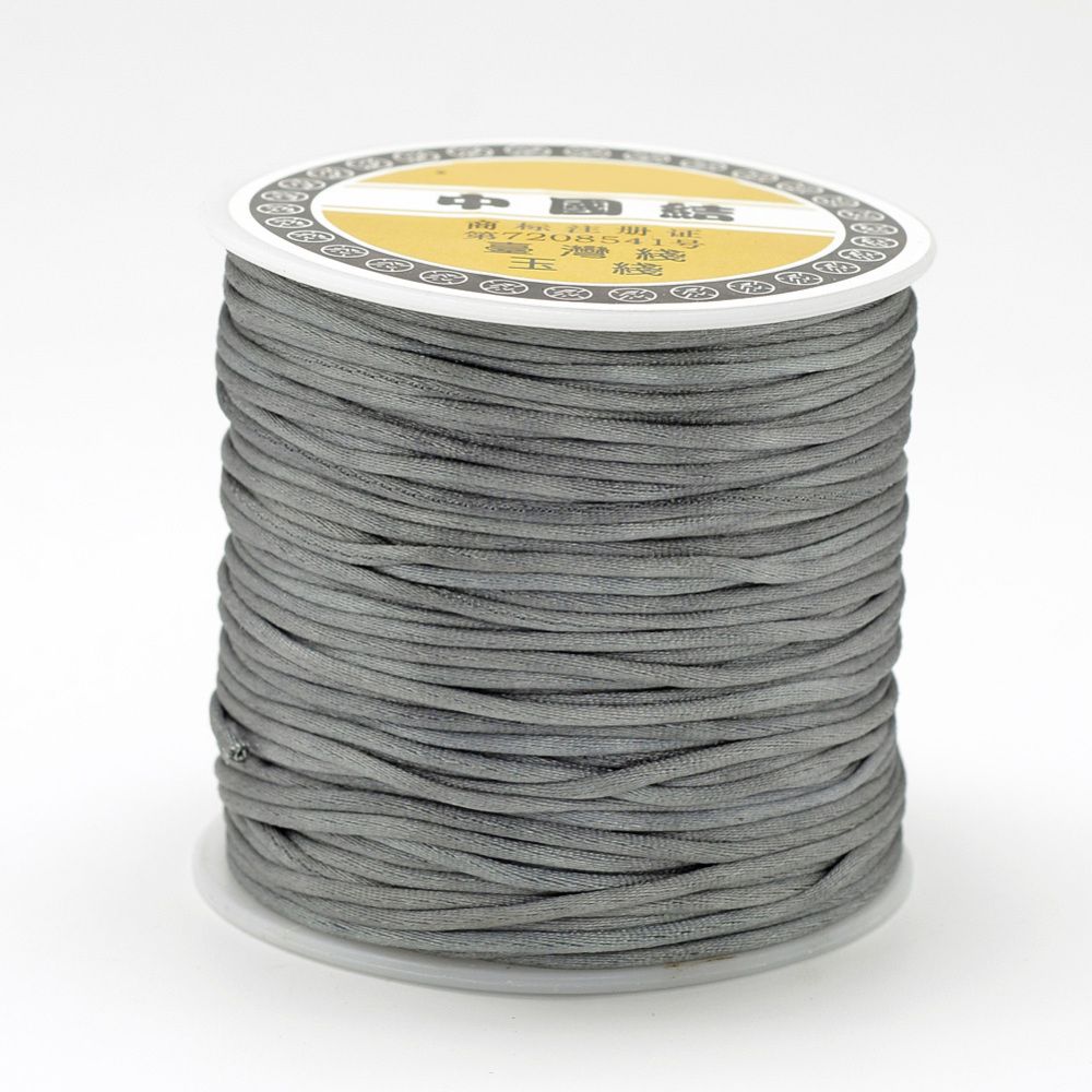 Nylontråd, 1mm, 70 meter, Grå