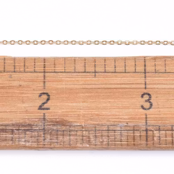 Kedja, Rostfritt stål, 1.6x1.3x0.3mm