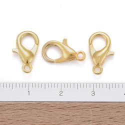 Klolås, 14x8mm, 25st, Guld