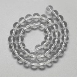 Glaspärlor, Clear, 6mm