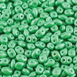 Matubo Tjeckiska Super Duo, Pearl Shine Light Green "02010-24010"