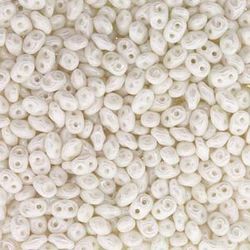 Matubo Tjeckiska Super Duo, Chalk White Luster "03000-14400"