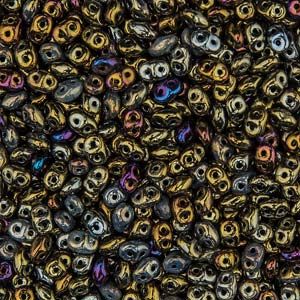 Matubo Tjeckiska Super Duo, Jet Brown Iris "23980-21415"