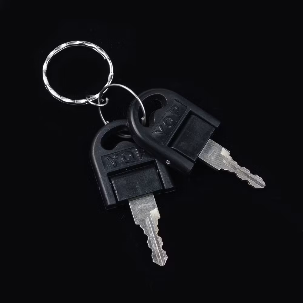 Nyckelringar, 25x1,5 mm, 10 st