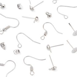 Smyckesdels kit, Örhängen, Silver