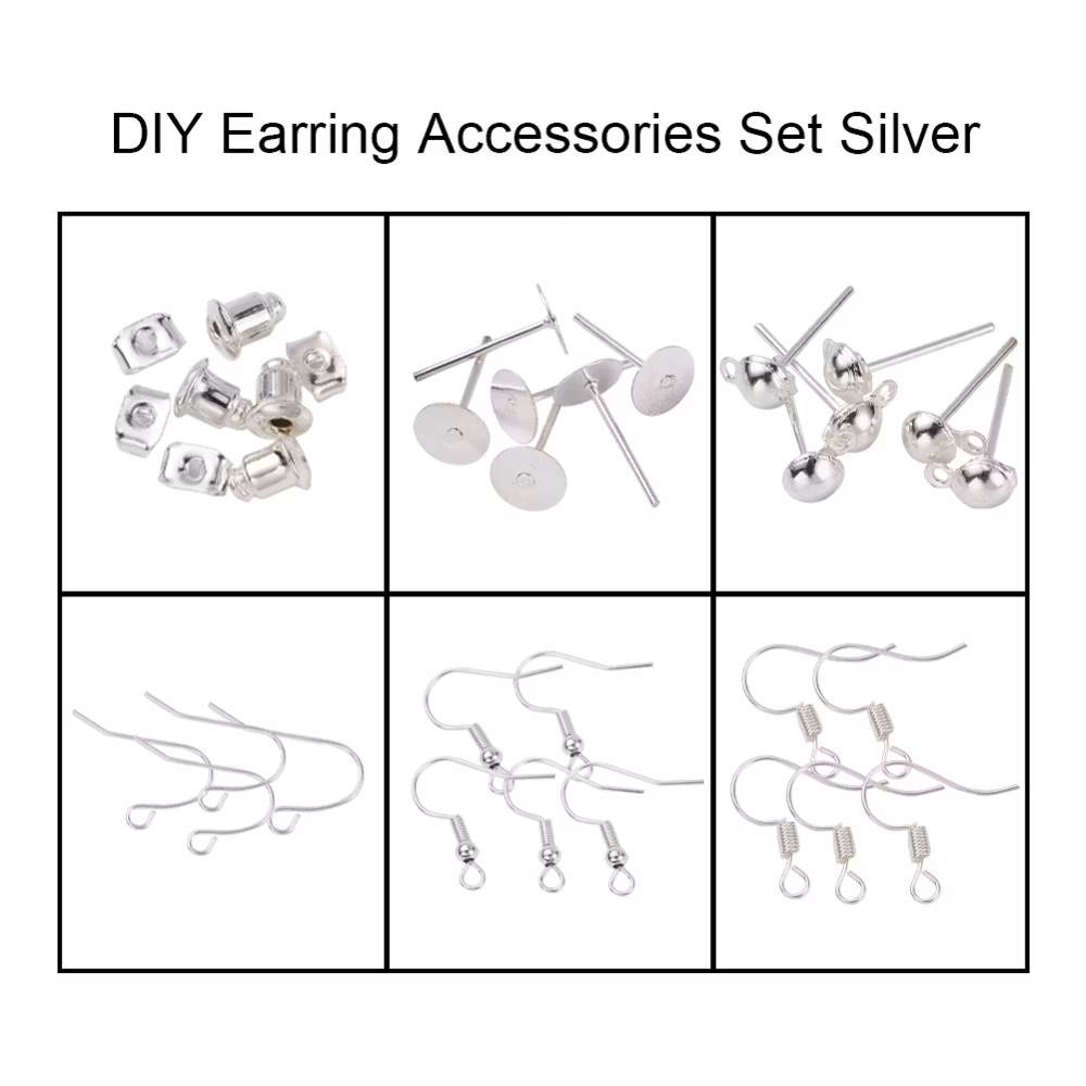 Smyckesdels kit, Örhängen, Silver