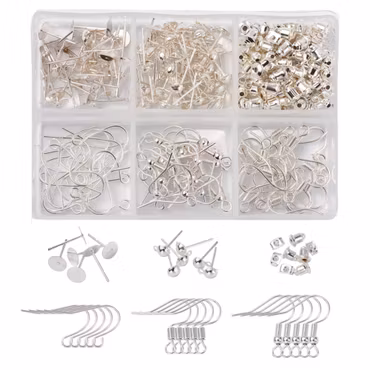 Smyckesdels kit, Örhängen, Silver