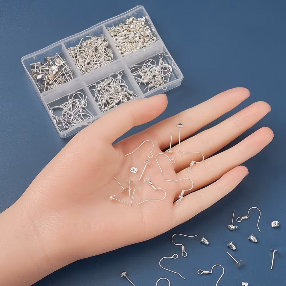 Smyckesdels kit, Örhängen, Silver