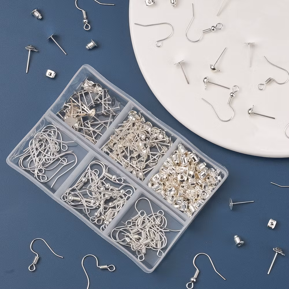 Smyckesdels kit, Örhängen, Silver