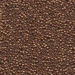 MIYUKI, Japanese Seed Beads, Round, 11/0, Metallic Light Bronze